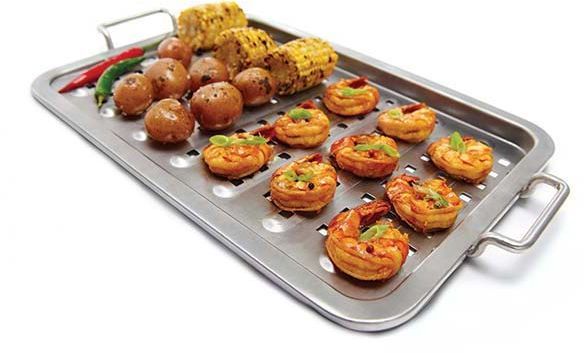 Broil King® Stainless Steel Grill Topper-1