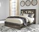 Signature Design by Ashley® Drystan Brown Queen Bookcase Bed-4