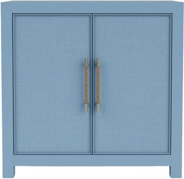 Riverside Furniture Rosalie Cabana Blue 2-Door Accent Chest-2