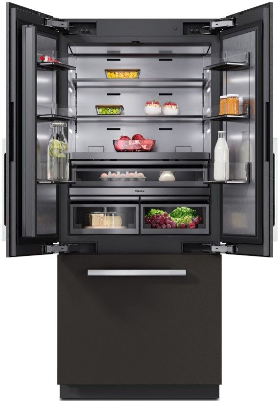 Miele MasterCool™ 36" 20.1 Cu. Ft. Panel Ready Built-In French Door Refrigerator-2