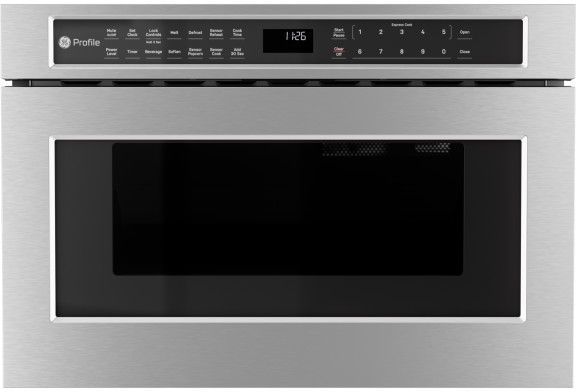 GE Profile™ 1.2 Cu. Ft. Stainless Steel Microwave Drawer-0