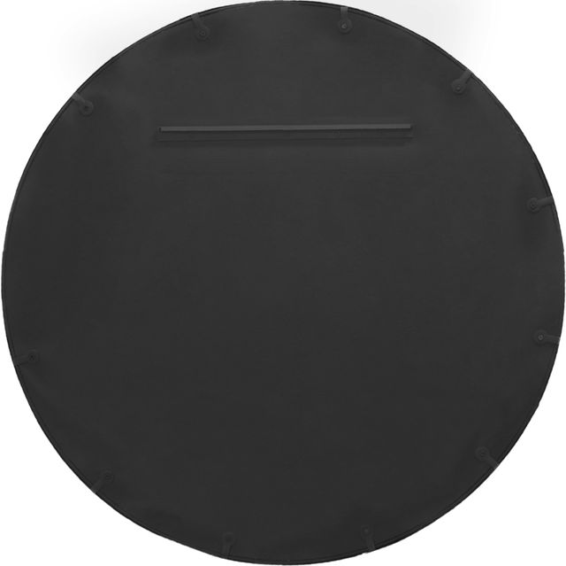 Meridian Furniture Sphere Antique Black Mirror-2