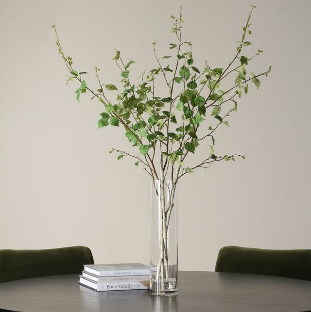 Uttermost® Nigra Clear/Green Birch Centerpiece-1