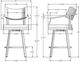 Amisco Customizable Jonas Swivel Counter Stool-1
