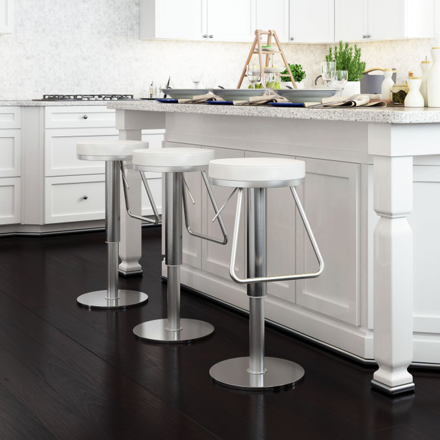 Zuo® Modern Soda White Bar Stool-2