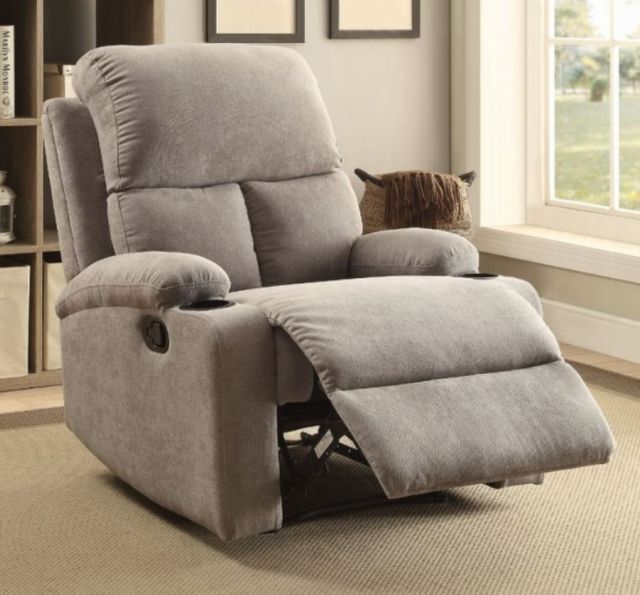 ACME Furniture Rosia Gray Manual Recliner-1