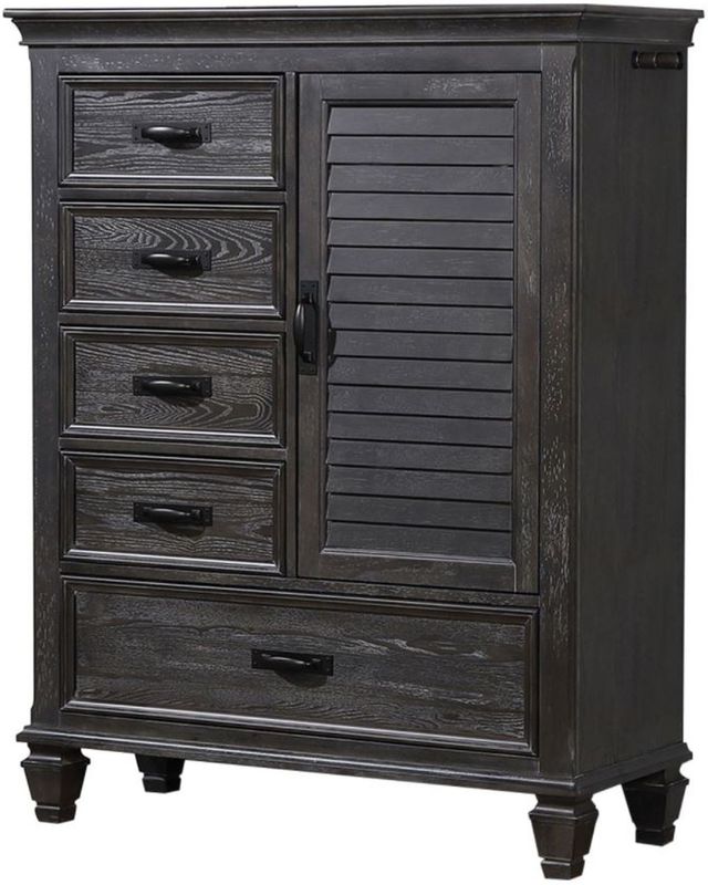 Coaster® Franco Weathered Sage 5-Drawer Gentleman’s Chest-0