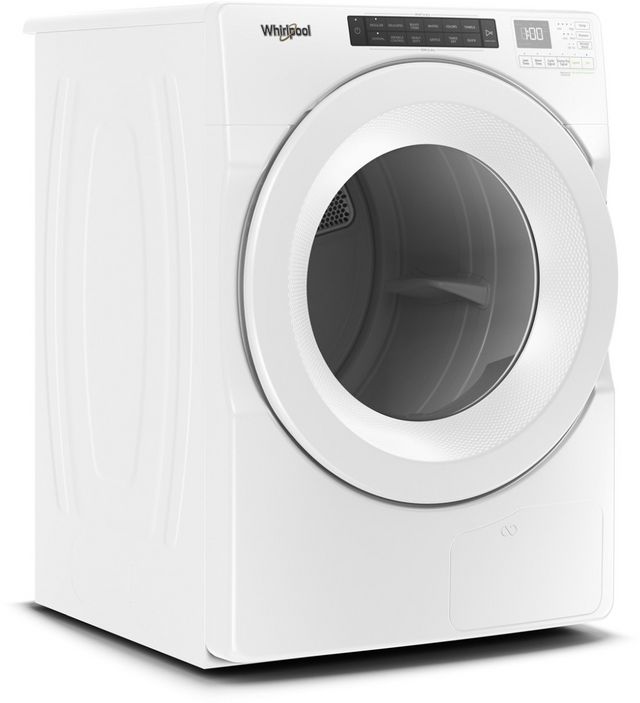 Whirlpool® 7.4 Cu. Ft. White Front Load Ventless Electric Dryer-1