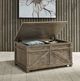 Liberty Furniture Parkland Falls Weathered Taupe Storage Trunk-1