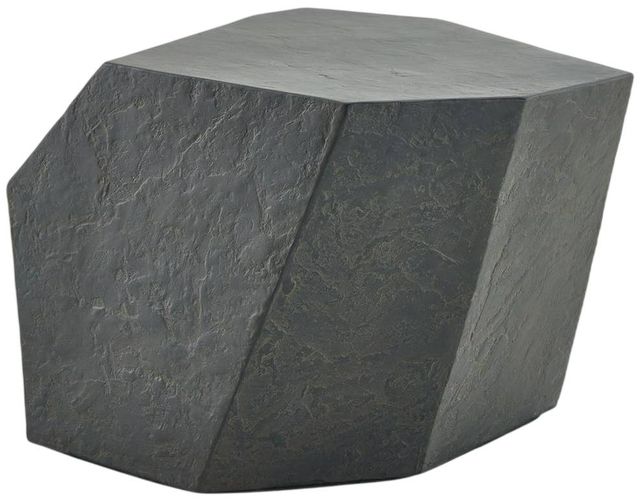 Uttermost® Parra Slate Concrete Indoor-Outdoor Side Table-0