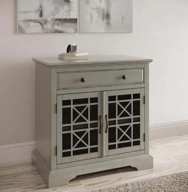 Jofran Inc. Craftsman Earl Gray 32" Accent Chest-1