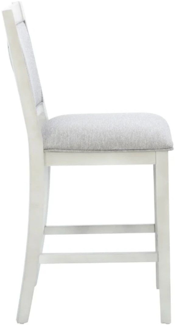 Powell® Mckoy Gray/White Counter Stool-4