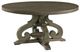 Elements International Stone 5-Piece Gray/Taupe Dining Set-1