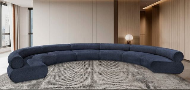 Meridian Furniture Bale 8-Piece Navy Sectional-3