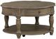 Liberty Furniture Magnolia Manor Weathered Bisque Round Cocktail Table-0