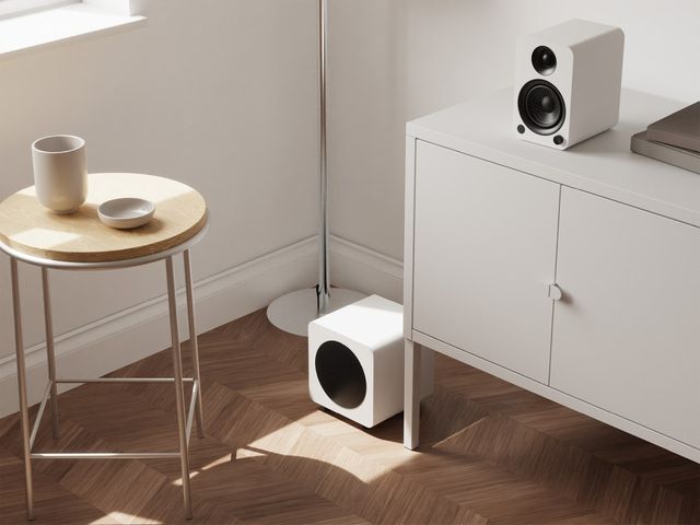 Kanto SUB6 6" Matte White Subwoofer-4