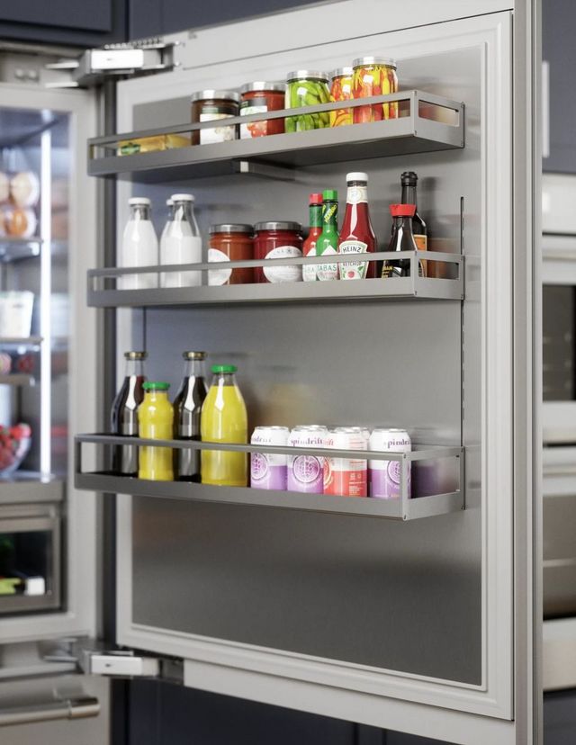 Thermador® Freedom® Professional 36 in. 18.7 Cu. Ft. Stainless Steel Built In Counter Depth Bottom Freezer Refrigerator-4