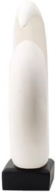 A & B Home White Spiral Scuplture-1