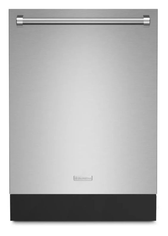 BlueStar® 24" Color Match Top Control Built-In Dishwasher with Standard Brushed Stainless Steel Trim & Legacy Handle