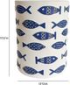 TOV Furniture Tempest Blue Fish Ceramic Indoor/Outdoor Table-2
