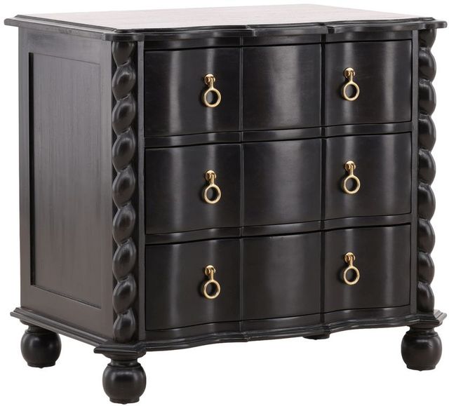 Furniture Classics Deeds Black Chest-0