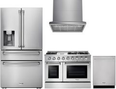 Thor Kitchen® 4 Piece Stainless Steel Kitchen Package
