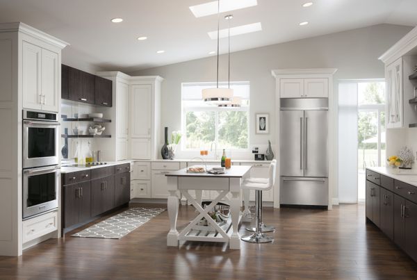 KitchenAid® 37 in. 20.8 Cu. Ft. Stainless Steel Built In French Door Refrigerator