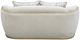 Michael Amini® Scotts Square Light Champagne Loveseat-4
