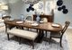 Legacy Classic Echelon Heritage Walnut Trestle Dining Table-1