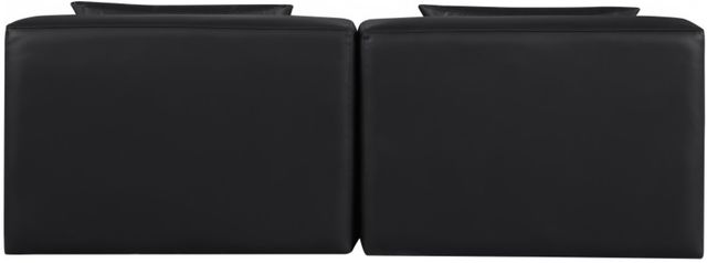 Meridian Furniture Cube 2-Piece Black Sofa-2