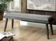 Furniture of America® Vilhelmi Gray Bench-1