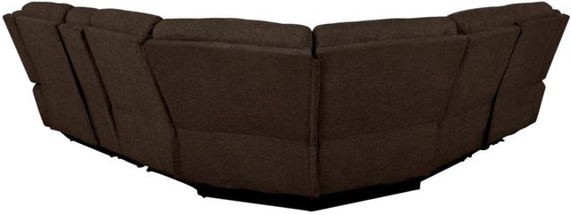 Coaster® Belize Brown 6-Piece Pillow Top Arm Motion Sectional-1