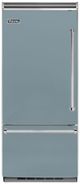Viking® 5 Series 36 in. 20.4 Cu. Ft. November Sky Built In Left Hinge Bottom Freezer Refrigerator-0