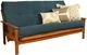 Kodiak Furniture Monterey Barbados/Suede Navy Full Futon with Mattress-0