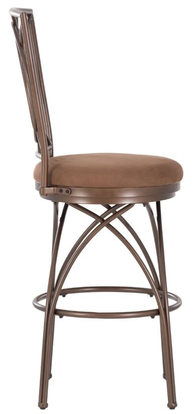 Powell® Brasco Bronze/Tan Big and Tall Bar Stool-3