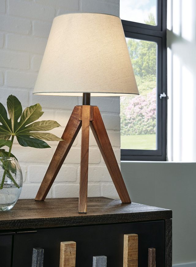 Signature Design by Ashley® Laifland 2-Piece Brown Table Lamps-4