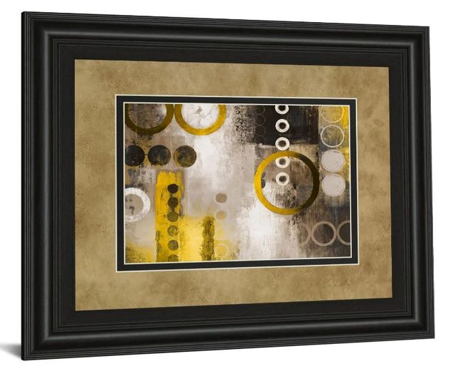 Classy Art Yellow Liberated by Â Michael Marcon Wall Art-1