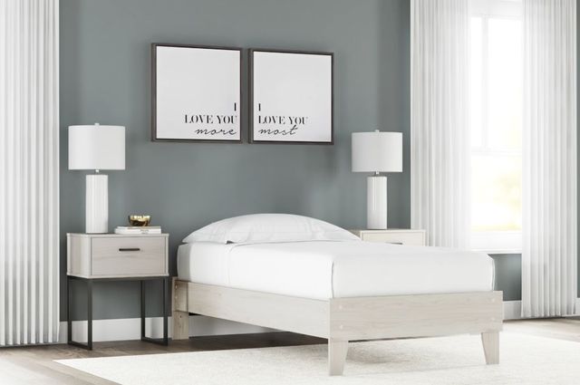 Signature Design by Ashley® Socalle Light Natural Twin Platform Bed-0