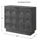Uttermost® Shelby Ebony Stained Cabinet-2