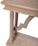 StyleCraft Weathered Brown Trestle Console Table-3