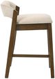 Armen Living Landyn Ecru/Sepia Bar Stool-5
