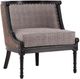 Furniture Classics Patterson Black/Brown Club Chair-0