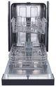 Element® 18" Black Front Control Built In Dishwasher -1