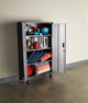 Gladiator® Ready-to-Assemble Silver Tread Mobile Storage Cabinet-2
