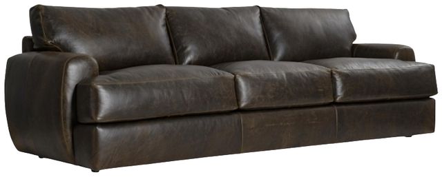 Bernhardt Cameron Bernhardt Living Leather Brown Sofa-0