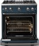 Viking® 5 Series 30" Squall Pro Style Gas (LP) Range with Polished Chrome Trim-1