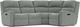 Flexsteel® Catalina Blue Arctic Reclining Sectional-0