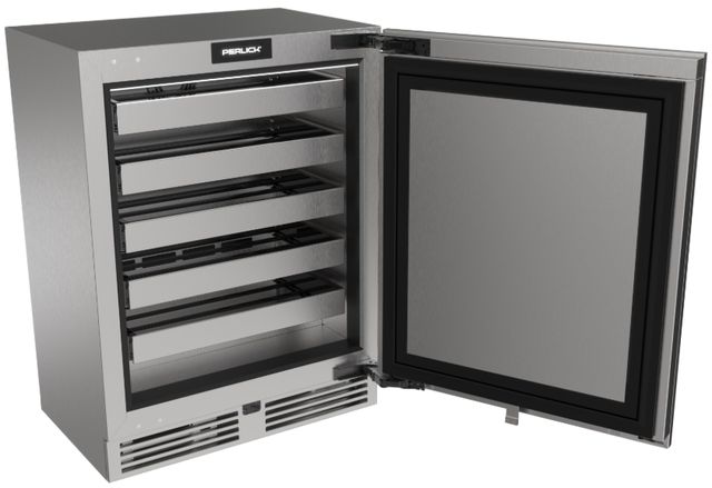 Perlick® G5 Shallow ADA 24" 3.1 Cu. Ft. Panel Ready Solid Door Built-In Solid Door Wine Cooler-1