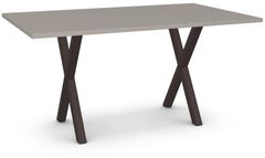 Amisco Customizable Alexis 36" Thermo Fused Laminate Table 