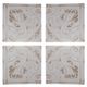 A & B Home 4-Piece Whitewashed Wall Panel Set-0